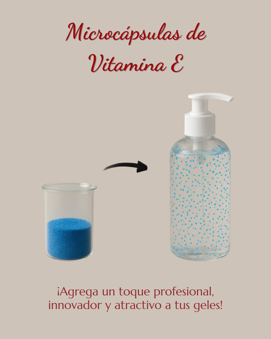 Microesferas Microcápsulas de Vitamina E
